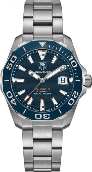 Buy Shop Tag Heuer Aquaracer Blue Dial Watch for Men - WAY211C.BA0928 USA Online