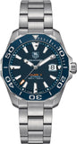 Buy Shop Tag Heuer Aquaracer Blue Dial Watch for Men - WAY211C.BA0928 USA Online