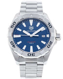Buy Shop Tag Heuer Aquaracer Blue Dial Watch for Men - WBD1112.BA0928 USA Online