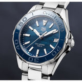 Buy Shop Tag Heuer Aquaracer Blue Dial Watch for Women - WAY131S.BA0748 USA Online