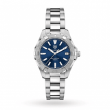 Buy Shop Tag Heuer Aquaracer Blue Dial Watch for Women - WBD1312.BA0740 USA Online