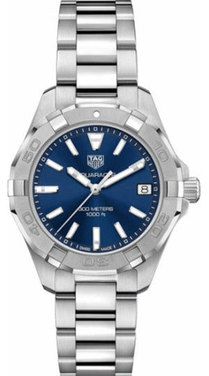 Buy Shop Tag Heuer Aquaracer Blue Dial Watch for Women - WBD1312.BA0740 USA Online