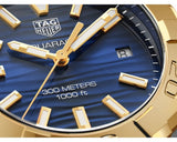 Buy Shop Tag Heuer Aquaracer Blue Dial Watch for Women - WBD1325.BB0320 USA Online