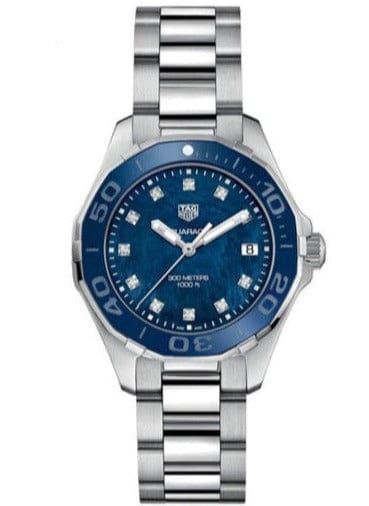 Buy Shop Tag Heuer Aquaracer Blue Dial Watch for Women - WSY131L.BA0748 USA Online