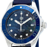 Buy Shop Tag Heuer Aquaracer Blue Mother of Pearl Dial Watch for Women - WAY131L.FT6091 USA Online