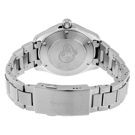 Buy Shop Tag Heuer Aquaracer Quartz Blue Dial Silver Steel Strap Watch for Men - WAY1112.BA0928 USA Online