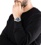 Buy Shop Tag Heuer Aquaracer Caliber 16 Automatic Chronograph Blue Dial Silver Steel Strap Watch for Men - CAY2112.BA0927 USA Online