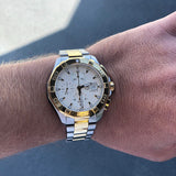 Buy Shop Tag Heuer Aquaracer Caliber 16 Automatic White Dial Two Tone Steel Strap Watch for Men - CAY2121.BB0923 USA Online