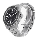 Buy Shop Tag Heuer Aquaracer Caliber 5 Automatic Black Dial Silver Steel Strap Watch for Men - WAK2110.BA0830 USA Online