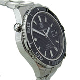 Buy Shop Tag Heuer Aquaracer Caliber 5 Automatic Black Dial Silver Steel Strap Watch for Men - WAK2110.BA0830 USA Online