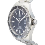 Buy Shop Tag Heuer Aquaracer Caliber 5 Automatic Black Dial Silver Steel Strap Watch for Men - WAK2110.BA0830 USA Online