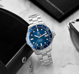 Buy Shop Tag Heuer Aquaracer Caliber 5 Automatic Blue Dial Silver Steel Strap Watch for Men - WAN2111.BA0822 USA Online