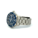 Buy Shop Tag Heuer Aquaracer Caliber 5 Automatic Blue Dial Silver Steel Strap Watch for Men - WAN2111.BA0822 USA Online