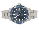 Buy Shop Tag Heuer Aquaracer Caliber 5 Automatic Blue Dial Silver Steel Strap Watch for Men - WAN2111.BA0822 USA Online
