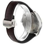 Buy Shop Tag Heuer Aquaracer Caliber 5 Black Dial Brown Leather Strap Watch for Men - WAY201M.FC6474 USA Online