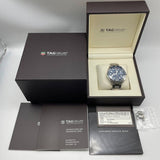 Buy Shop Tag Heuer Aquaracer Calibre 16 43mm Blue Dial Silver Steel Strap Watch for Men - CAY211B.BA0927 USA Online