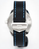 Buy Shop Tag Heuer Aquaracer Calibre 5 Automatic Black Dial Black Nylon Strap Watch for Men - WAY201C.FC6395 USA Online