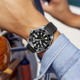 Buy Shop Tag Heuer Aquaracer Calibre 5 Automatic Black Dial Black Rubber Strap Watch for Men - WAY201A.FT6142 USA Online