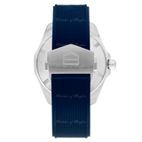 Buy Shop Tag Heuer Aquaracer Calibre 5 Automatic Blue Dial Blue Rubber Strap Watch for Men - WAY201B.FT6150 USA Online