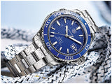 Buy Shop Tag Heuer Aquaracer Calibre 5 Automatic Blue Dial Silver Steel Strap Watch for Men - WAK2111.BA0830 USA Online
