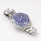 Buy Shop Tag Heuer Aquaracer Calibre 5 Automatic Blue Dial Silver Steel Strap Watch for Men - WAK2111.BA0830 USA Online