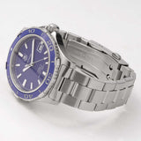 Buy Shop Tag Heuer Aquaracer Calibre 5 Automatic Blue Dial Silver Steel Strap Watch for Men - WAK2111.BA0830 USA Online