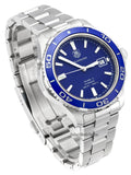 Buy Shop Tag Heuer Aquaracer Calibre 5 Automatic Blue Dial Silver Steel Strap Watch for Men - WAK2111.BA0830 USA Online