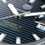 Buy Shop Tag Heuer Aquaracer Calibre 5 Automatic Blue Dial Silver Steel Strap Watch for Men - WAY2012.BA0927 USA Online
