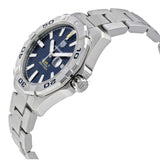 Buy Shop Tag Heuer Aquaracer Calibre 5 Automatic Blue Dial Silver Steel Strap Watch for Men - WAY2012.BA0927 USA Online