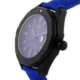 Buy Shop Tag Heuer Aquaracer Calibre 5 Automatic Titanium Blue Dial Blue Nylon Strap Watch for Gents - WAY208B.FC6382 USA Online