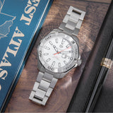 Buy Shop Tag Heuer Aquaracer Calibre 5 Automatic White Dial Silver Steel Strap Watch for Men - WAY2013.BA0927 USA Online