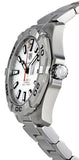 Buy Shop Tag Heuer Aquaracer Calibre 5 Automatic White Dial Silver Steel Strap Watch for Men - WAY2013.BA0927 USA Online