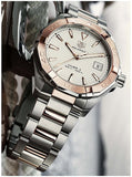Buy Shop Tag Heuer Aquaracer Calibre 5 Automatic White Dial Two Tone Steel Strap Watch for Men - WAY2150.BD0911 USA Online