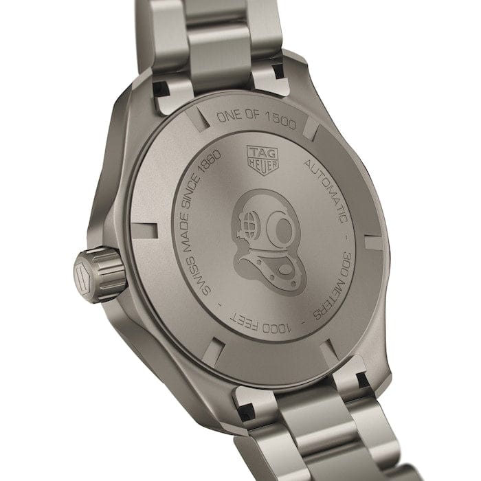 Buy Shop Tag Heuer Aquaracer Calibre 5 Bamford Limited Edition Black Dial Grey Steel Strap Watch for Men - WAY208C.FC6383 USA Online