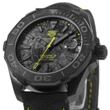 Buy Shop Tag Heuer Aquaracer Calibre 5 Black NATO Strap Carbon Dial Watch for Men - WBD218B.FC6446 USA Online