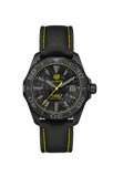 Buy Shop Tag Heuer Aquaracer Calibre 5 Black NATO Strap Carbon Dial Watch for Men - WBD218B.FC6446 USA Online