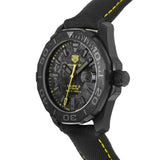 Buy Shop Tag Heuer Aquaracer Calibre 5 Black NATO Strap Carbon Dial Watch for Men - WBD218B.FC6446 USA Online