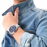 Buy Shop Tag Heuer Aquaracer Calibre 5 Blue Dial Silver Steel Strap Watch for Men - WAY201B.BA0927 USA Online