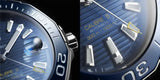 Buy Shop Tag Heuer Aquaracer Calibre 5 Blue Dial Silver Steel Strap Watch for Men - WAY201B.BA0927 USA Online