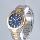 Buy Shop Tag Heuer Aquaracer Calibre 5 Blue Dial Two Tone Steel Strap Watch for Women - WBD2120.BB0930 USA Online