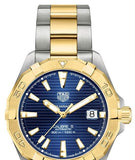Buy Shop Tag Heuer Aquaracer Calibre 5 Blue Dial Two Tone Steel Strap Watch for Women - WBD2120.BB0930 USA Online