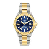 Buy Shop Tag Heuer Aquaracer Calibre 5 Blue Dial Two Tone Steel Strap Watch for Women - WBD2120.BB0930 USA Online