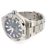 Buy Shop Tag Heuer Aquaracer Calibre 5 Grey Dial Silver Steel Strap Watch for Men - WBD2113.BA0928 USA Online