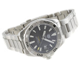 Buy Shop Tag Heuer Aquaracer Calibre 5 Grey Dial Silver Steel Strap Watch for Men - WBD2113.BA0928 USA Online