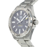 Buy Shop Tag Heuer Aquaracer Calibre 5 Grey Dial Silver Steel Strap Watch for Men - WBD2113.BA0928 USA Online
