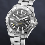 Buy Shop Tag Heuer Aquaracer Calibre 5 Grey Dial Silver Steel Strap Watch for Men - WBD2113.BA0928 USA Online