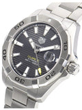 Buy Shop Tag Heuer Aquaracer Calibre 5 Grey Dial Silver Steel Strap Watch for Men - WBD2113.BA0928 USA Online