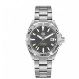 Buy Shop Tag Heuer Aquaracer Calibre 5 Grey Dial Silver Steel Strap Watch for Men - WBD2113.BA0928 USA Online