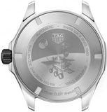 Buy Shop Tag Heuer Aquaracer Calibre 5 Moon Black Dial Black Nylon Strap Watch for Men - WAY201J.FC6370 USA Online