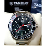 Buy Shop Tag Heuer Aquaracer Calibre 5 Premiere League Edition Black Dial Silver Stainless Steel Watch for Men - WAY201D.BA0927 USA Online